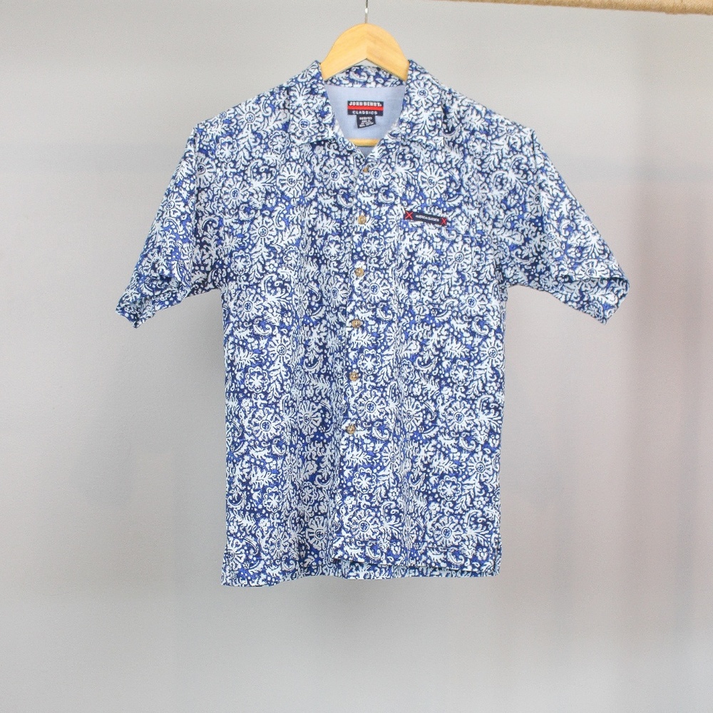 John Henry Classics Short Sleeve Button Down Shirt